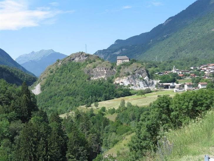 På cykel til Italtien, 2007 - Billede op gennem dalen til Tignes.
 billede 30