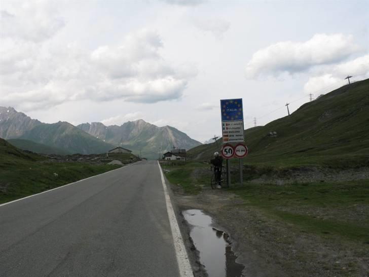 På cykel til Italtien, 2007 - Toppens ende - Fra Mouties i 475 m højde til Col du Petit St. Bernard i 2188 m højde. billede 38