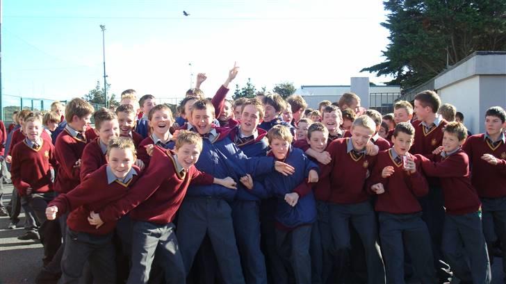 Med klassen i Dublin :) - Drengene var den katolske drengeskole billede 8