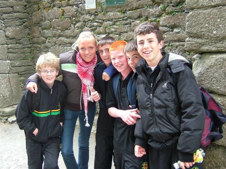 Med klassen i Dublin :) - Line N. havde lige fundet sig et par nye irske venner? billede 37