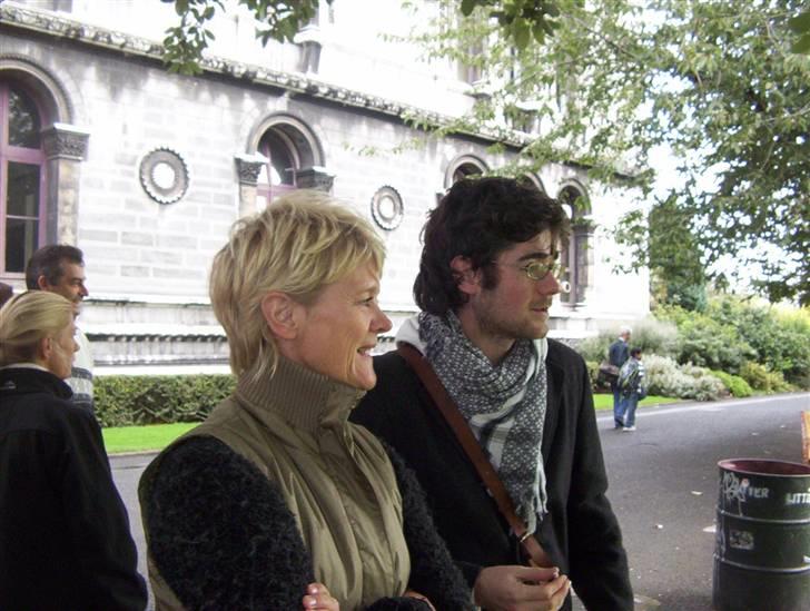 Med klassen i Dublin :) - Vores lærer Annette og vores guide billede 56
