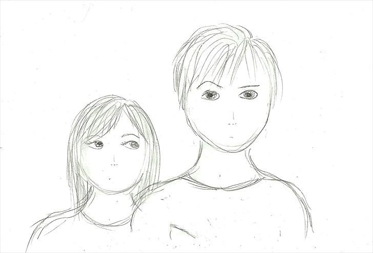 Tegninger :D   - Jeg fik styr på øjnene xD 
Tegnet søndag den. 1. maj 2011 billede 373