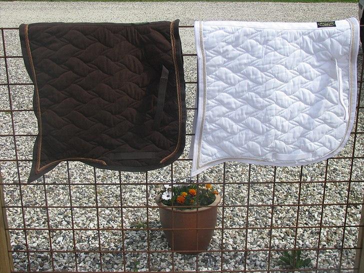 Mit udstyr til hestene. - Mine 2 fine underlag. billede 11