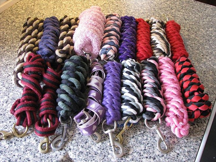 Mit udstyr til hestene. - 18 træktove. billede 67