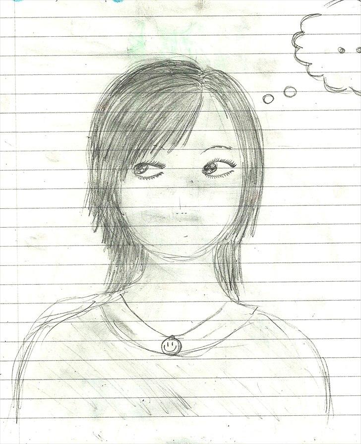 Tegninger :D   - Tja tror det var midt i maj jeg tegnede hende her xD billede 366