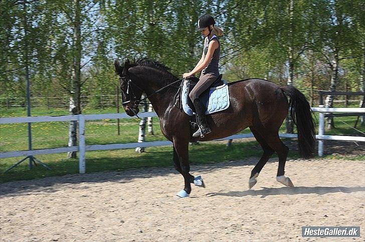 Lidt uheldige billeder af Lopez :)<3 haha:D - Lopez: Det skal gå stærkere!
Mathilde: Nej det skal ej :) 
Lopez okay så, så bremser jeg da :-) billede 5