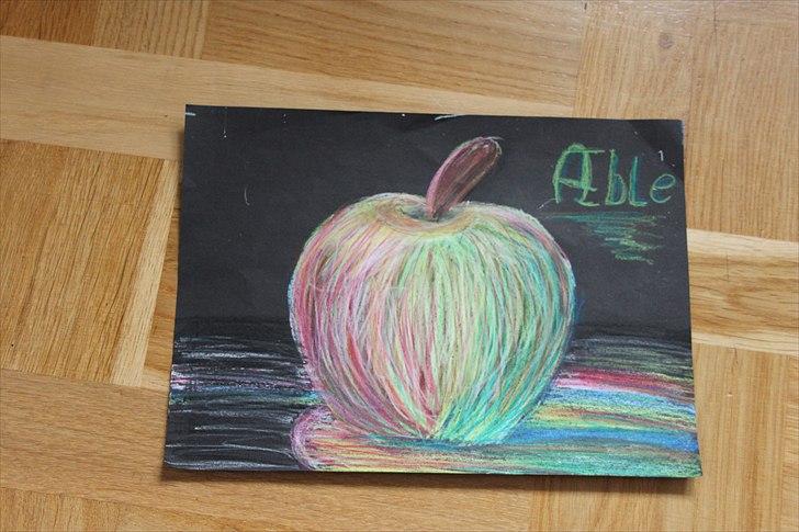 Min Æble tegning!:D billede 3