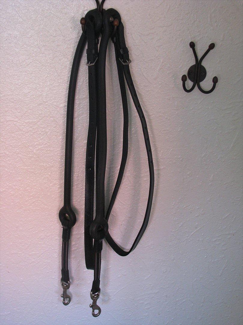 Mit udstyr til hestene. - Indspændingstøjler med gummi. billede 36