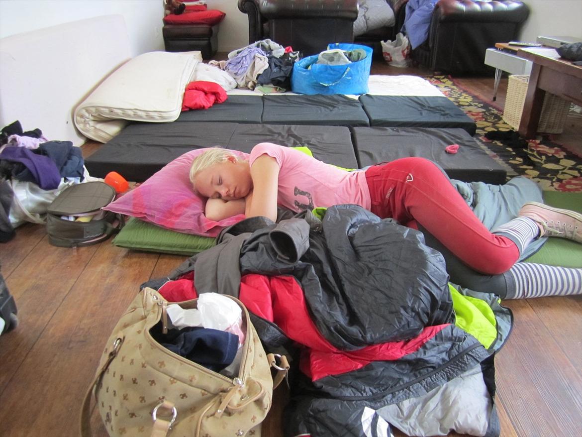 Ridelejr 2011 - Tina Lund - Maria faldt i søvn ;b billede 85