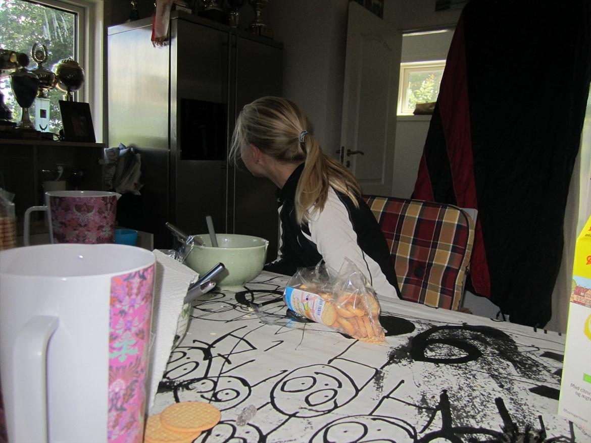 Ridelejr 2011 - Tina Lund - Morgenmad med Maria billede 106