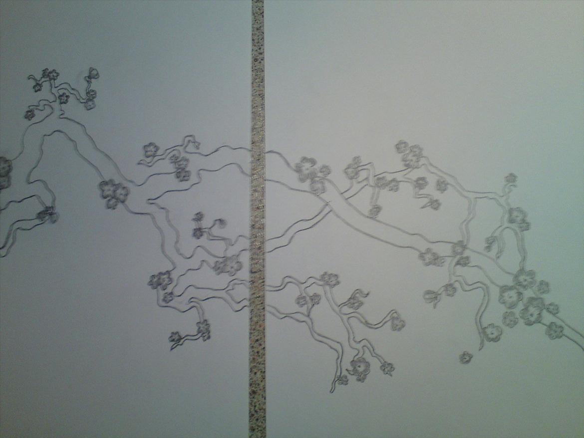 Tegninger - serie bestående af 3 tegninger, Kinesisk kirsebærtræ 2011 billede 28