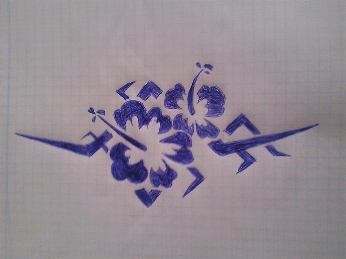 Tegninger - Blomster tribal 2009 billede 45