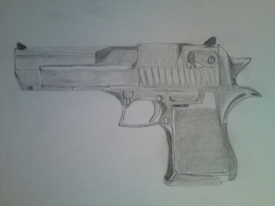 Tegninger - Desert eagle 2011 billede 2