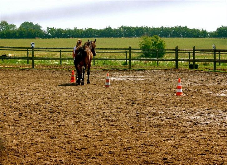 Ridelejr oppe hos Mia lykke nielsen :D billede 28