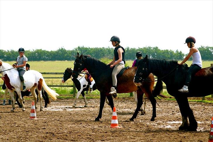 Ridelejr oppe hos Mia lykke nielsen :D billede 43