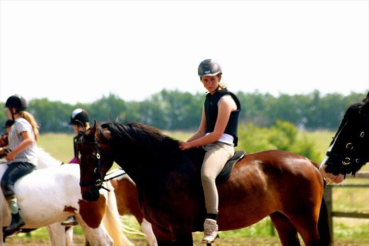 Ridelejr oppe hos Mia lykke nielsen :D billede 47