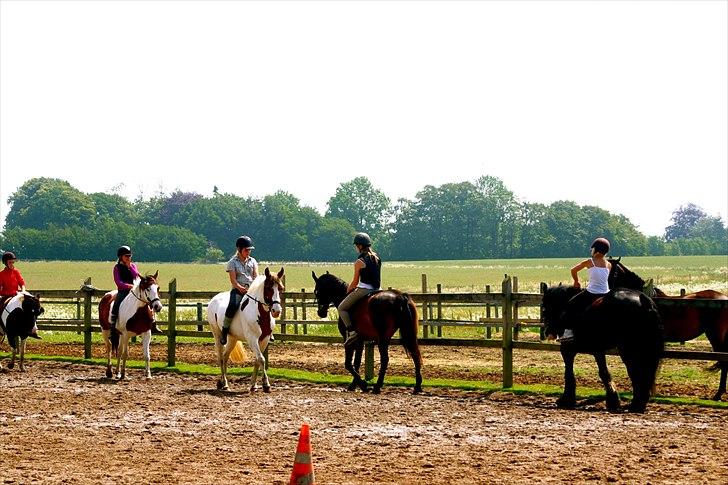 Ridelejr oppe hos Mia lykke nielsen :D billede 56