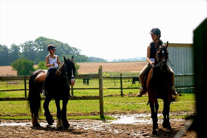 Ridelejr oppe hos Mia lykke nielsen :D billede 65