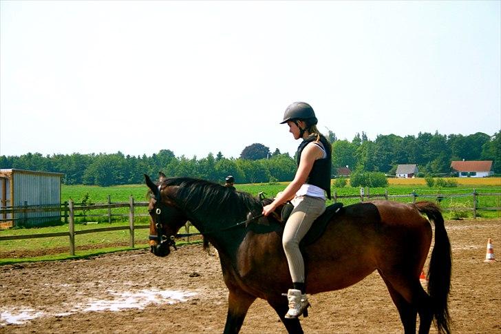 Ridelejr oppe hos Mia lykke nielsen :D billede 104