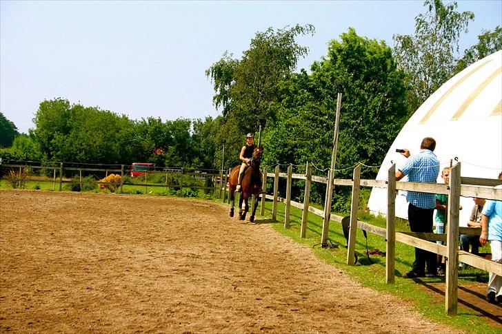 Ridelejr oppe hos Mia lykke nielsen :D billede 118