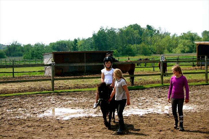 Ridelejr oppe hos Mia lykke nielsen :D billede 139