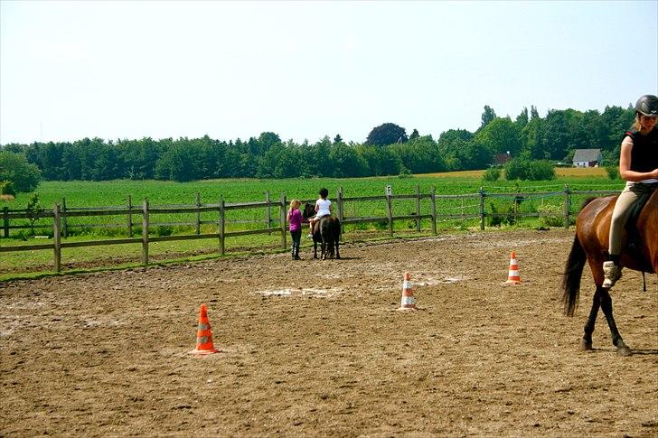 Ridelejr oppe hos Mia lykke nielsen :D billede 146