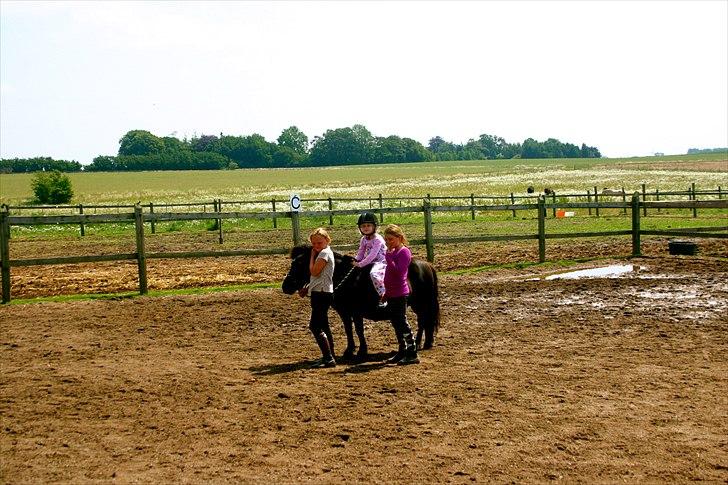 Ridelejr oppe hos Mia lykke nielsen :D billede 149