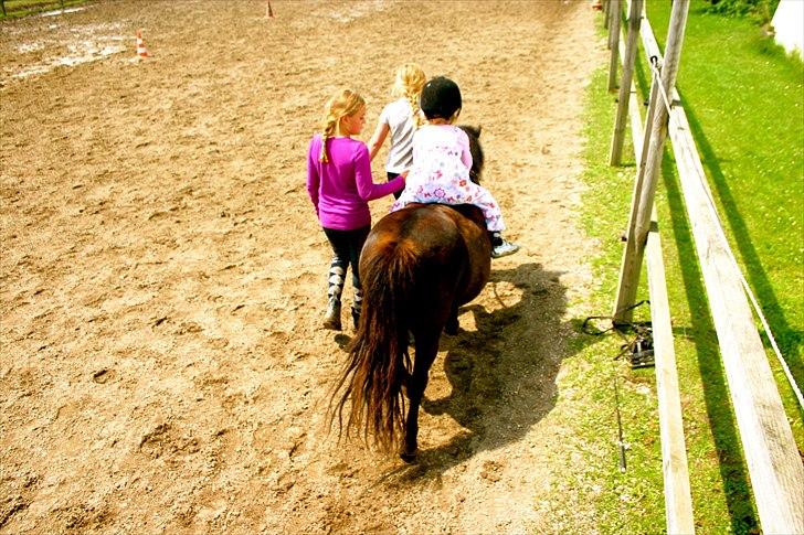 Ridelejr oppe hos Mia lykke nielsen :D billede 153