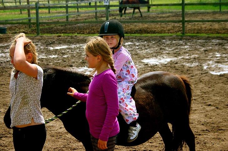 Ridelejr oppe hos Mia lykke nielsen :D billede 161