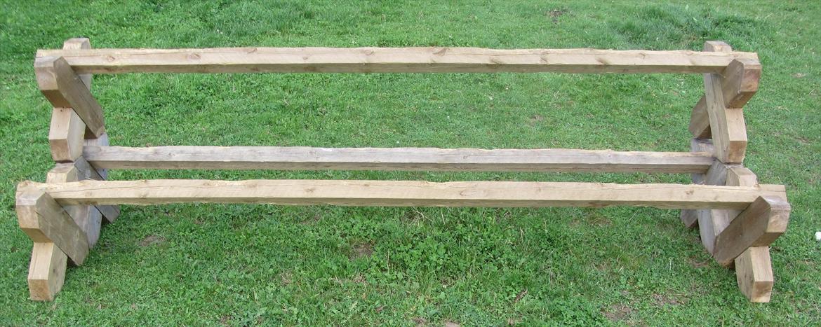 HJEMMEBYGGET SPRING - KIG KIG - Cavalettis - Gave fra min svoger for mange år siden.  billede 2