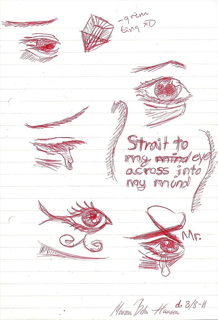 Tegninger :D   - Lavet samme dag/aften som "super 8" siden :P - bare en masse krusseduller hvor nogen af dem faktisk blev meget pæne :O :D 
Lavet mandag d. 8. august 2011 billede 211