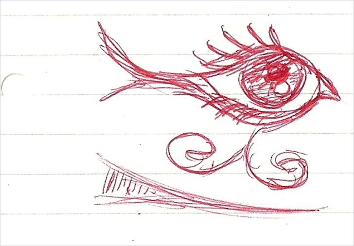 Tegninger :D   - Fra "øjesiden" xD - Min lille øjefugl :P  billede 214