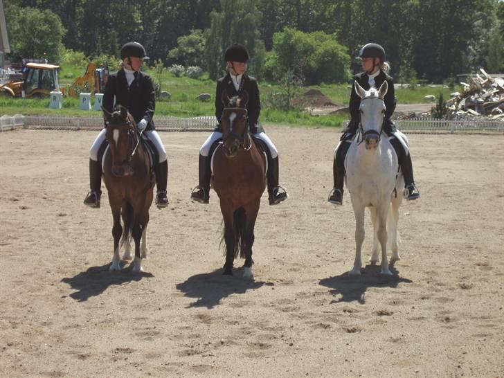 Odsherred rideklub.. - Odsherred juni distriktmesterskab for hold i dressur i D4... Venter på præmie .. billede 1