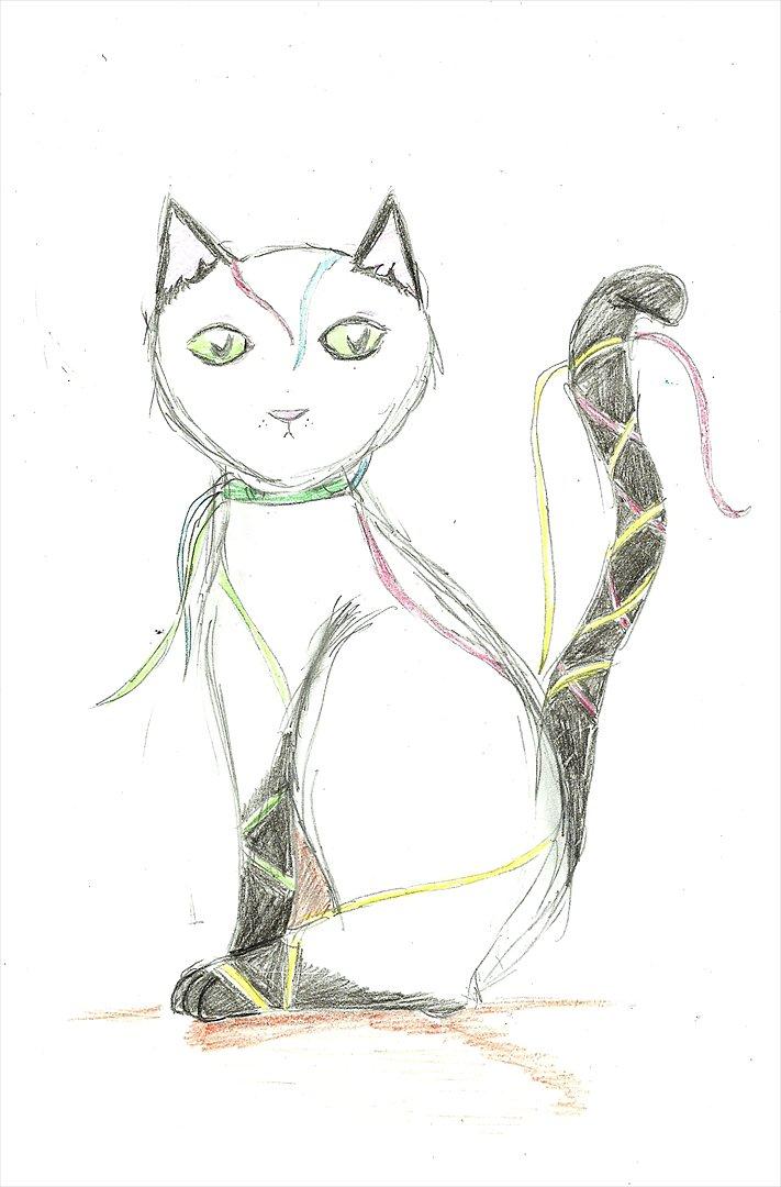 Tegninger :D   - Min seje siameserkat XD 
Tegnet tirsdag d. 23. august 2011 billede 173