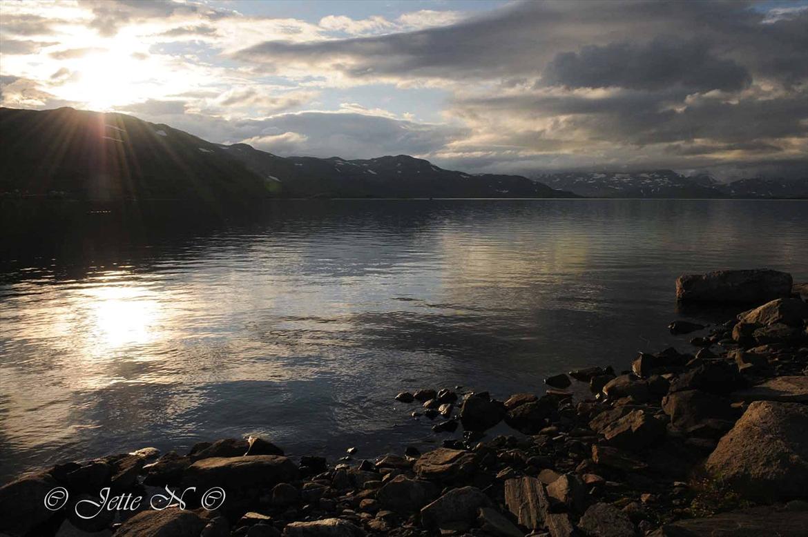 Billeder fra Norge 2011 - Udsigt over Tyinsøen i aftensolen (Nikon D300s med 17-55 mm f/2,8 objektiv) billede 100