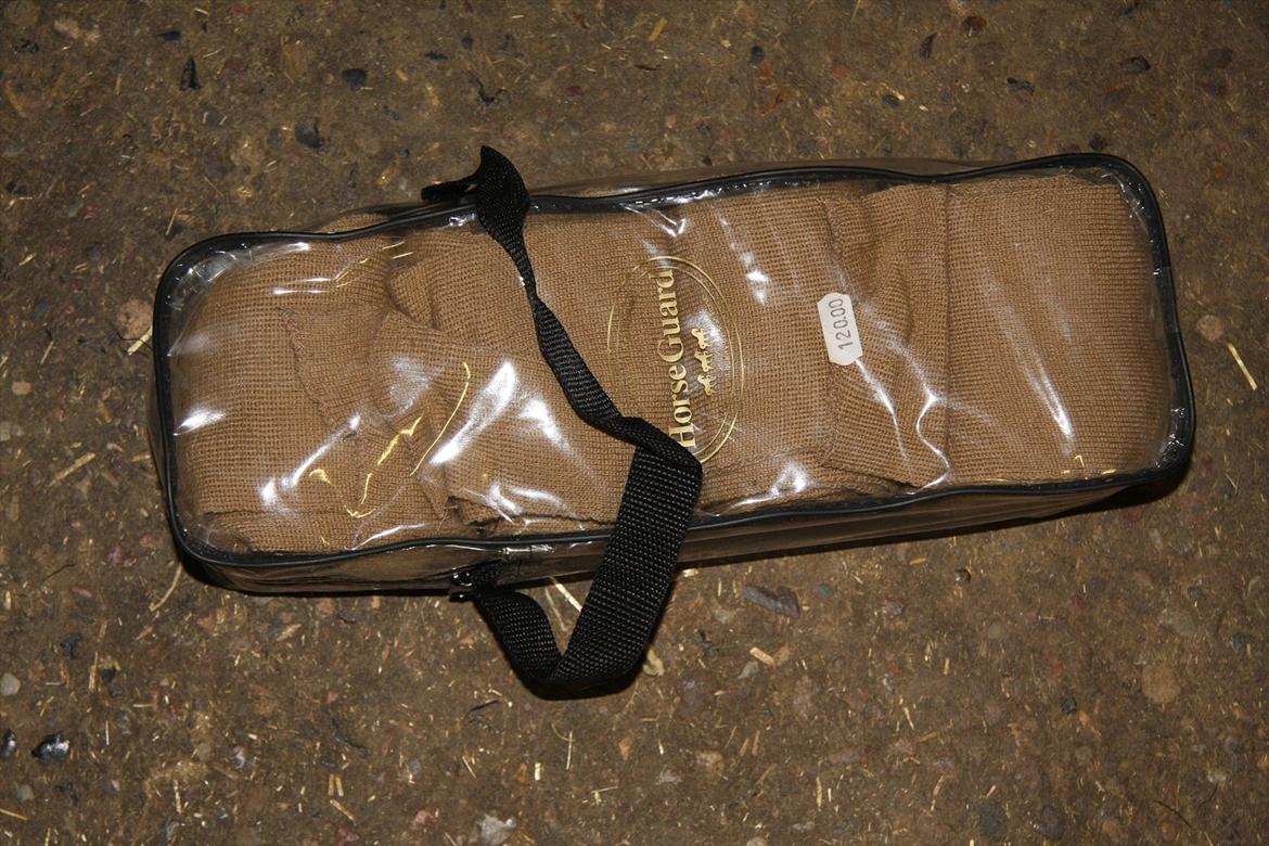 Mit rideudstyr.. - Horse guard bandager, beige (til alca pad) billede 13