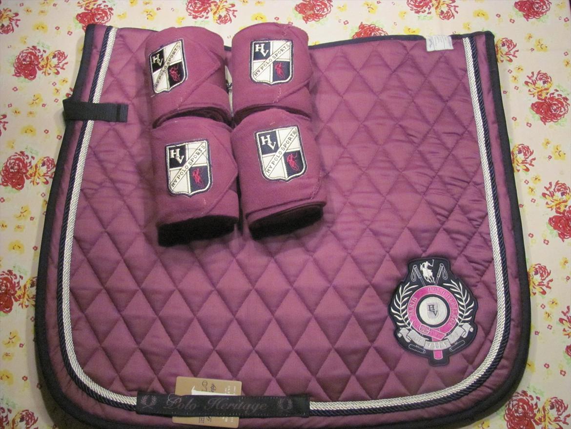 Nyt udstyr - HV Polo lilla underlag med tilhørende bandager (gave fra gode venner) billede 19