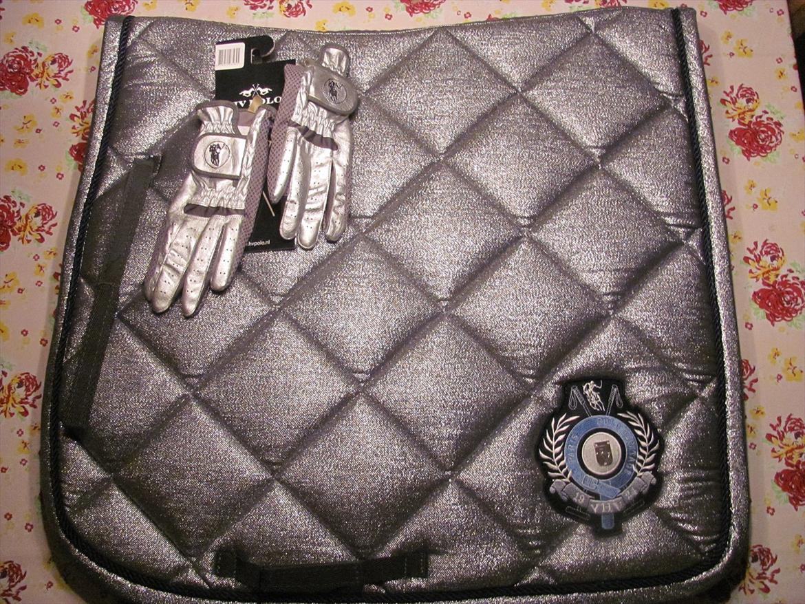 Nyt udstyr - HV Polo underlag "silver" og tilhørende HVPolo handsker (gave fra gode venner) billede 20