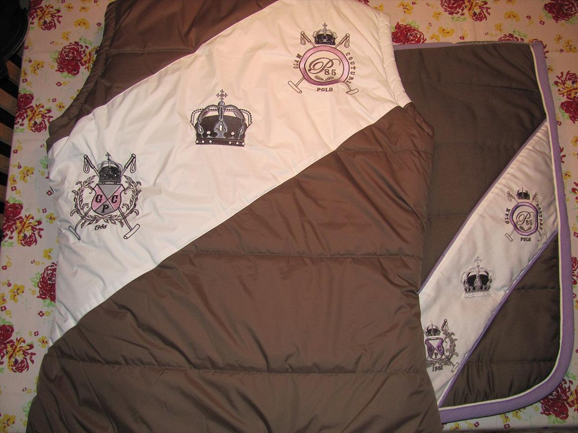 Nyt udstyr - HV Polo vest og underlag i brun og lavendel - SOLGT billede 23