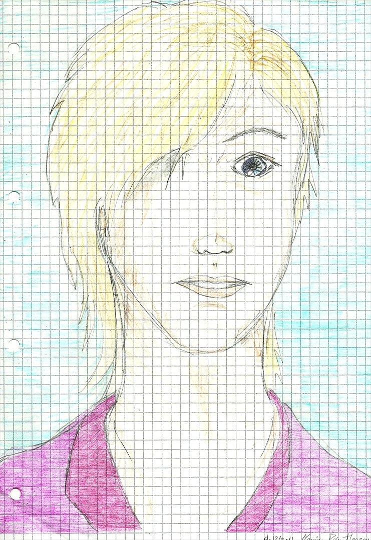 Tegninger :D   - Første person farvet med nye farver :D Blev faktisk ret pæn :) 
Tegnet mandag d. 12. september 2011 billede 156