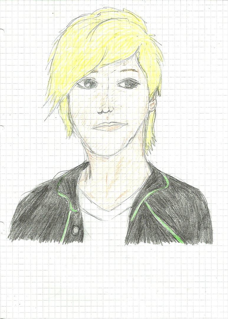 Tegninger :D   - Mig der tegner Janus uden billede for anden gang xD Meget godt og mere nutted en første gang :D (den anden var drengen med måghawk lidt længere nede :P) billede 149