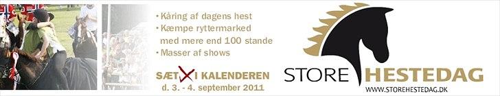 Reklame/Plakater!! NY - Reklame på HG fra Store hestedag 2011 :) Line og jeg fra vi blev Danmarksmestre 2010 billede 4