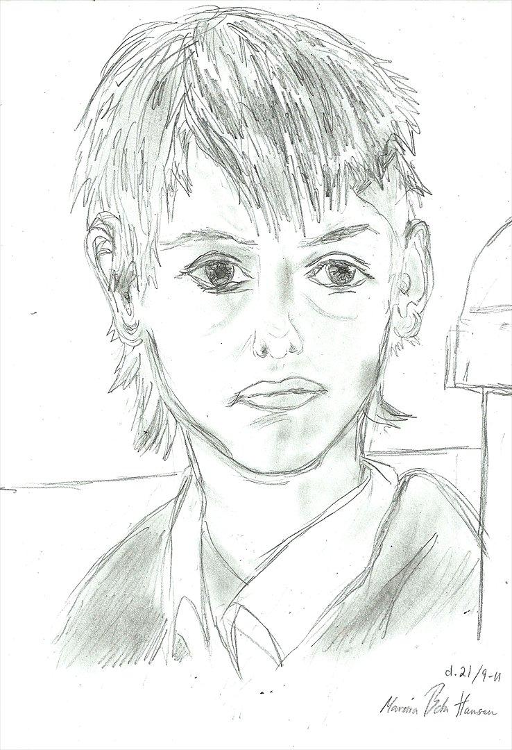 Tegninger :D   - En mindre succesfuld Janus tegning :S xD 
Tegnet onsdag d. 21. september 2011 billede 141