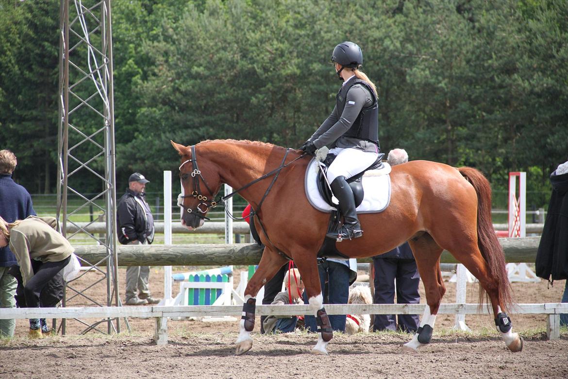 Indrino og jeg i Kongsvad Rideklub Thorsager :) billede 6