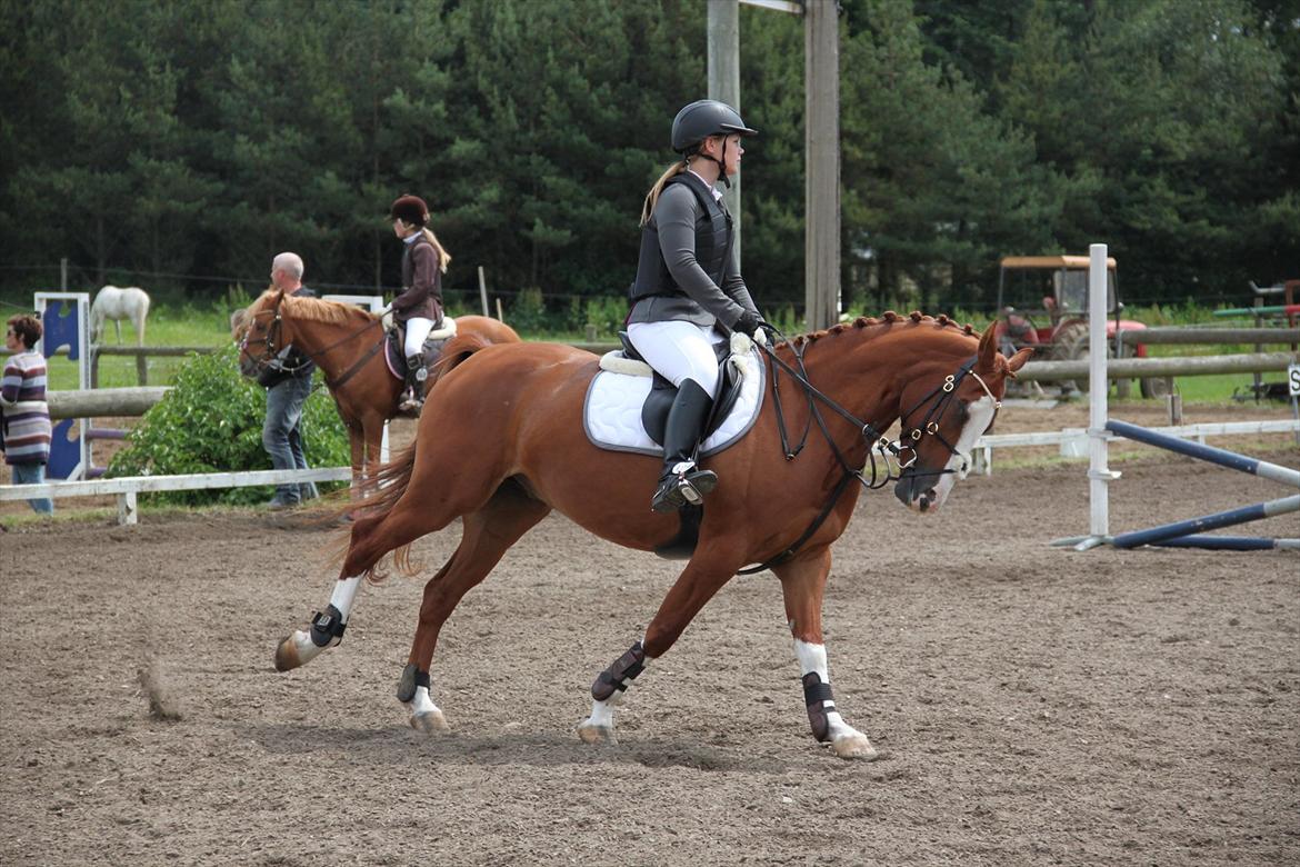 Indrino og jeg i Kongsvad Rideklub Thorsager :) billede 22