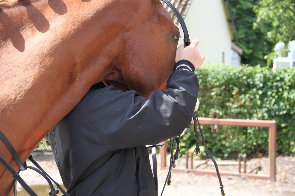 Indrino og jeg i Kongsvad Rideklub Thorsager :) billede 45