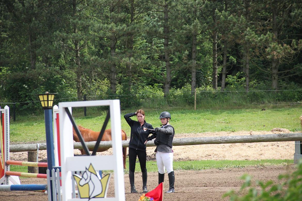 Indrino og jeg i Kongsvad Rideklub Thorsager :) billede 47