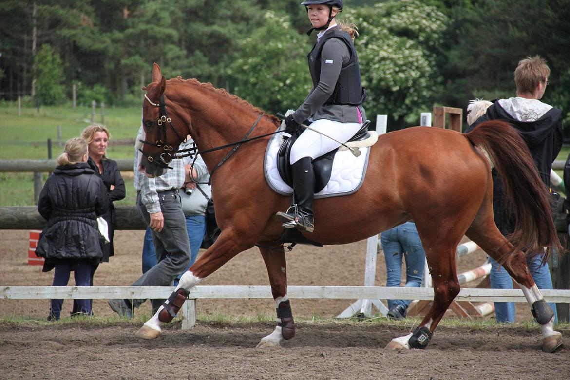 Indrino og jeg i Kongsvad Rideklub Thorsager :) billede 52