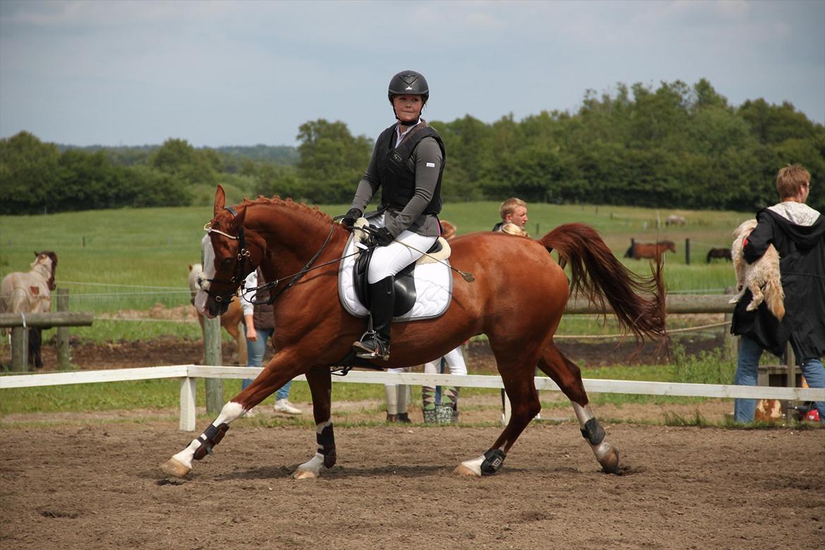 Indrino og jeg i Kongsvad Rideklub Thorsager :) billede 53