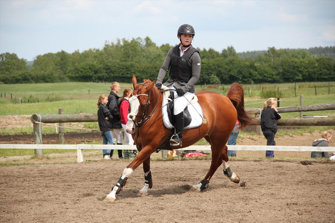 Indrino og jeg i Kongsvad Rideklub Thorsager :) billede 55